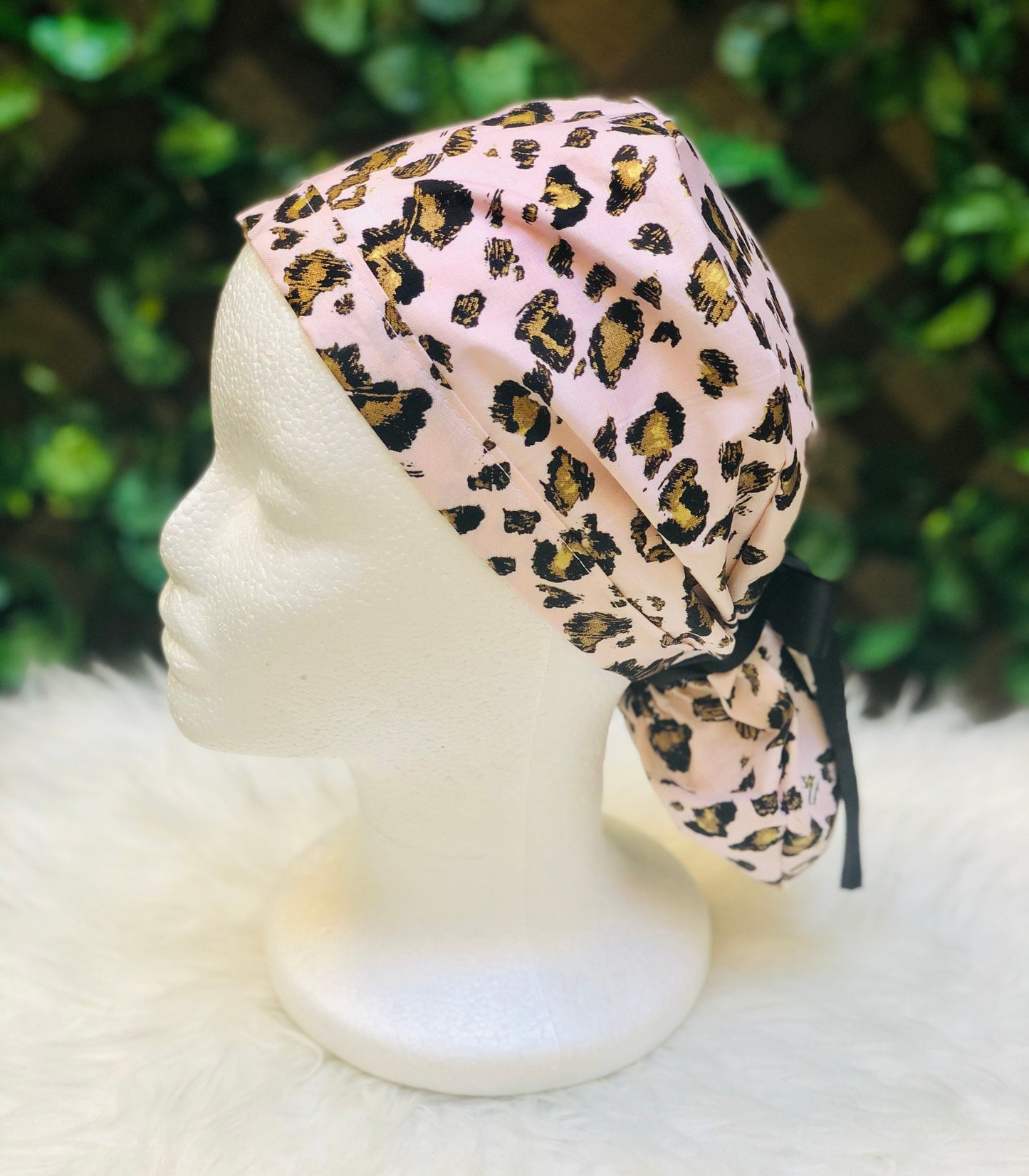 Leopard's Blush - Ponytail Cap