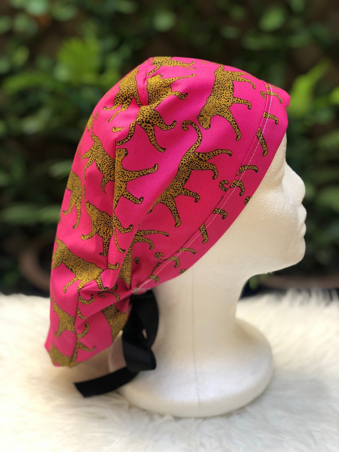 Cheetah's Procession - Ponytail Cap