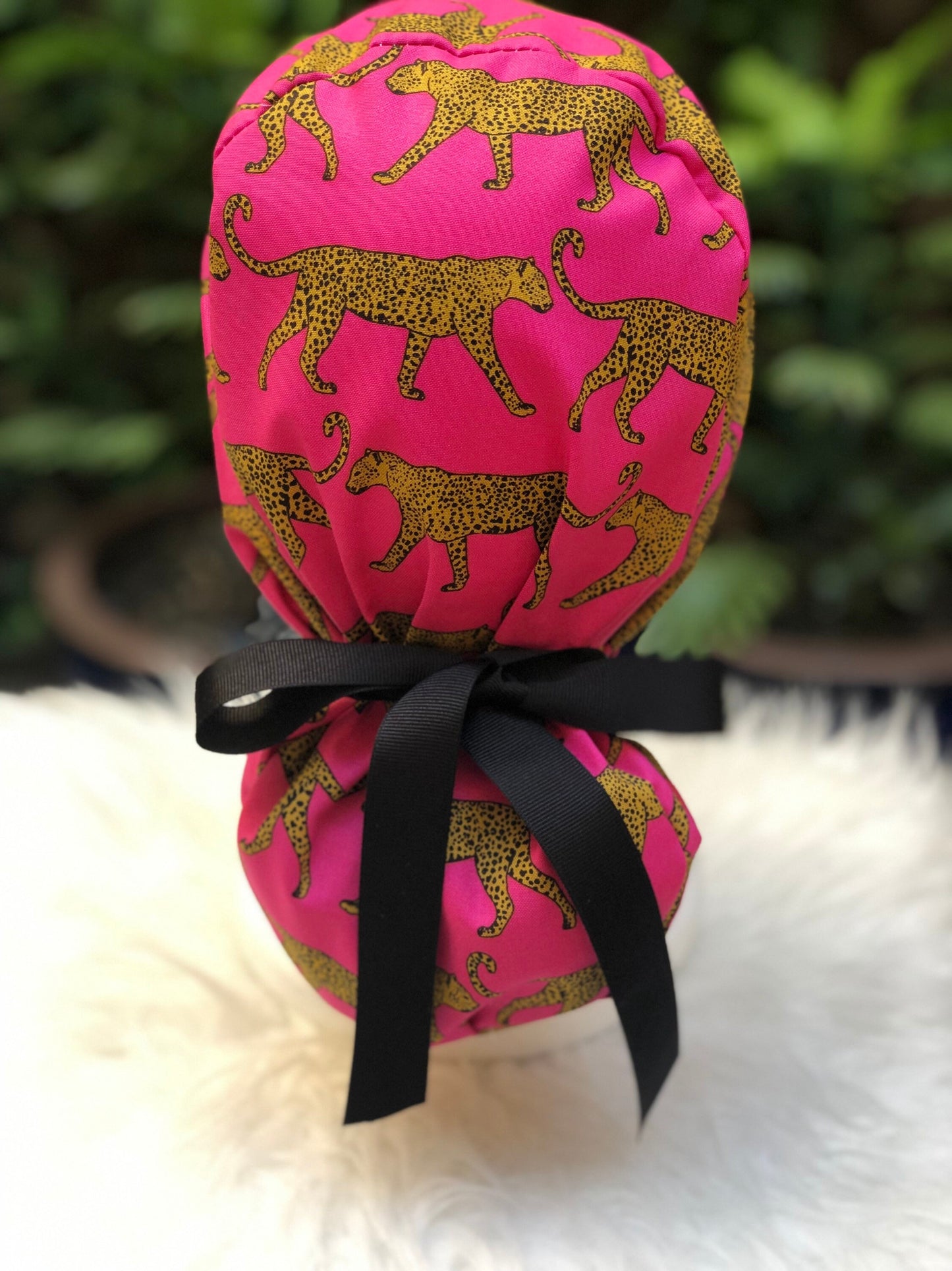 Cheetah's Procession - Ponytail Cap