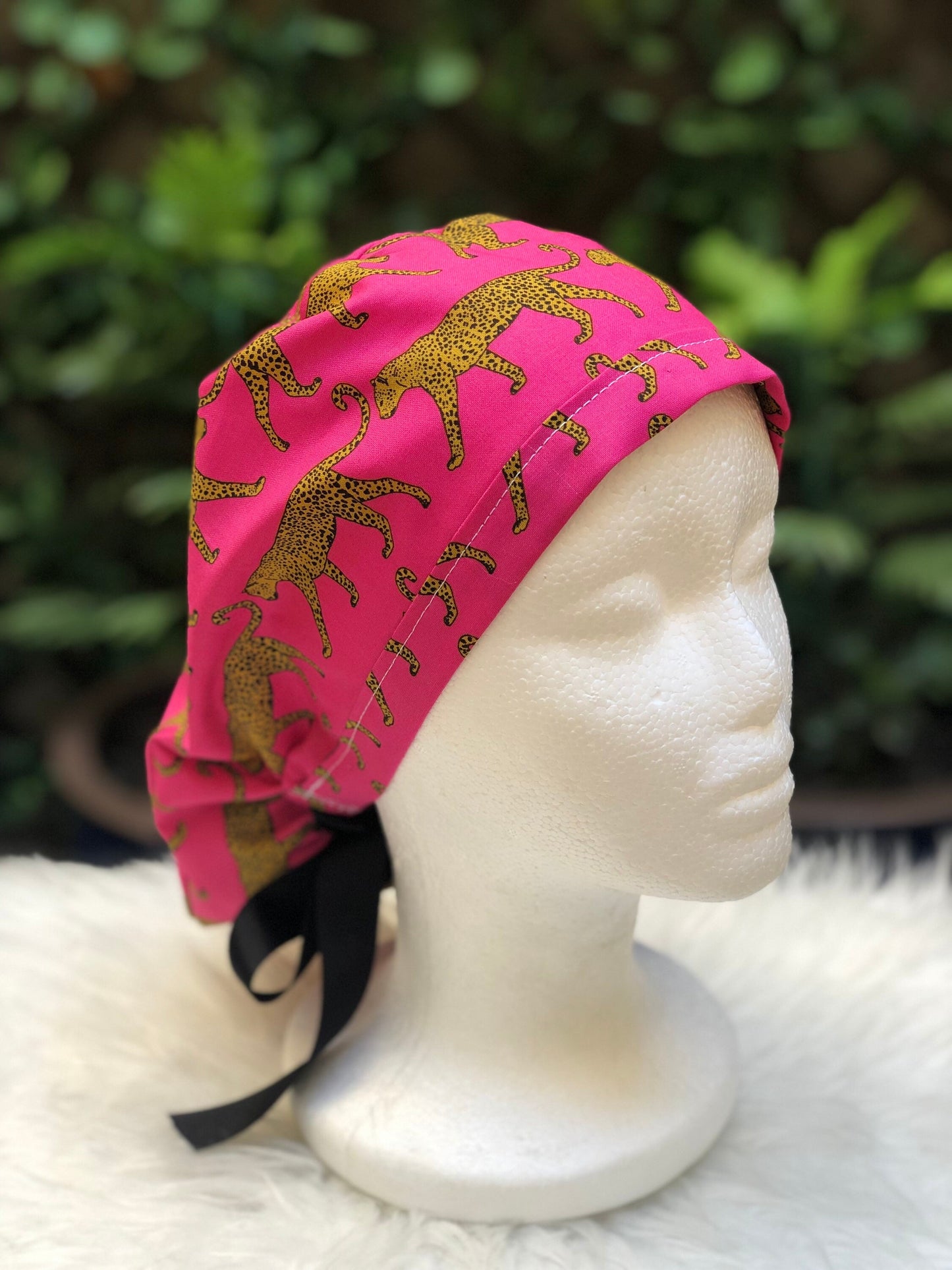 Cheetah's Procession - Ponytail Cap