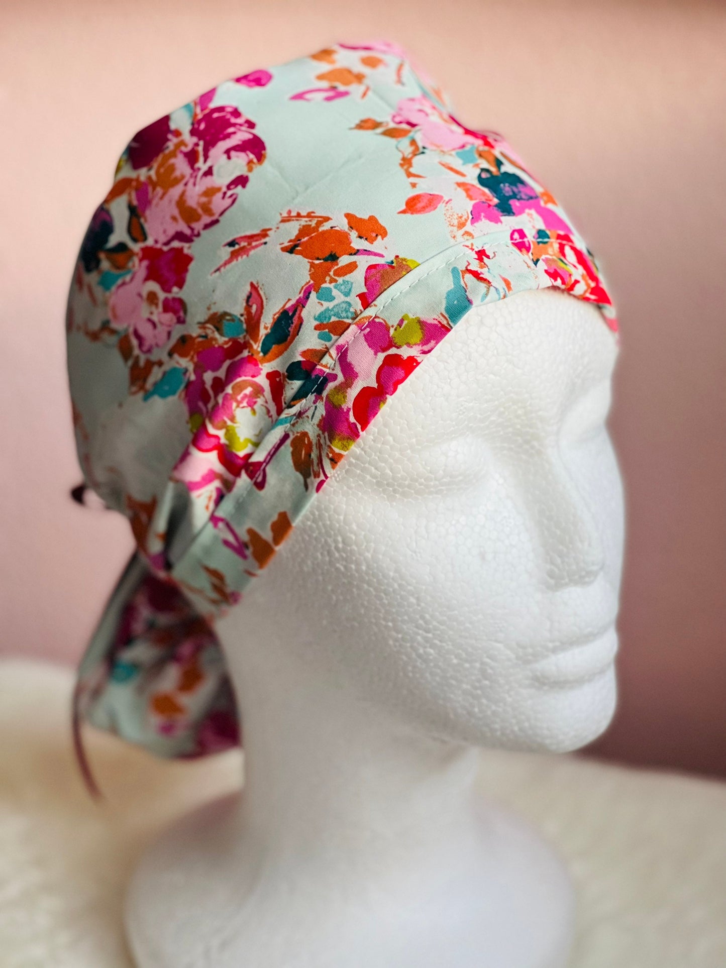 Watercolor Petal - Ponytail Cap