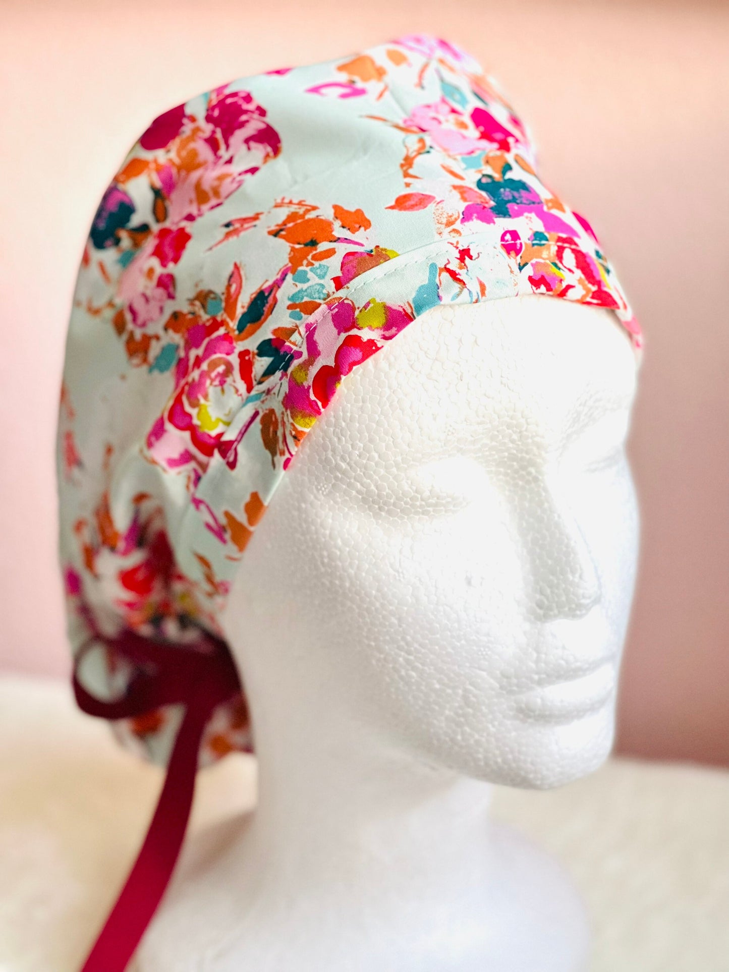Watercolor Petal - Ponytail Cap