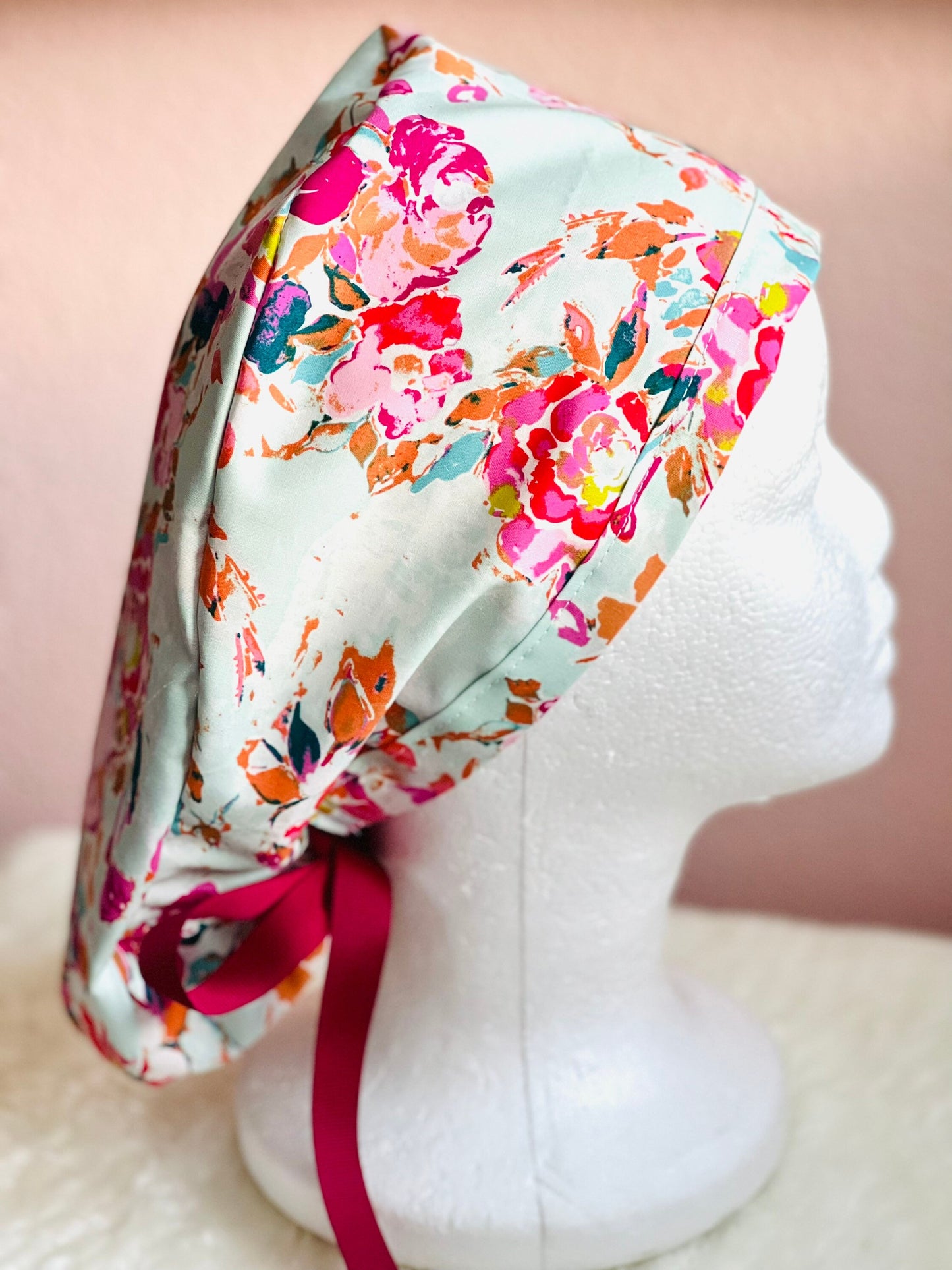 Watercolor Petal - Ponytail Cap