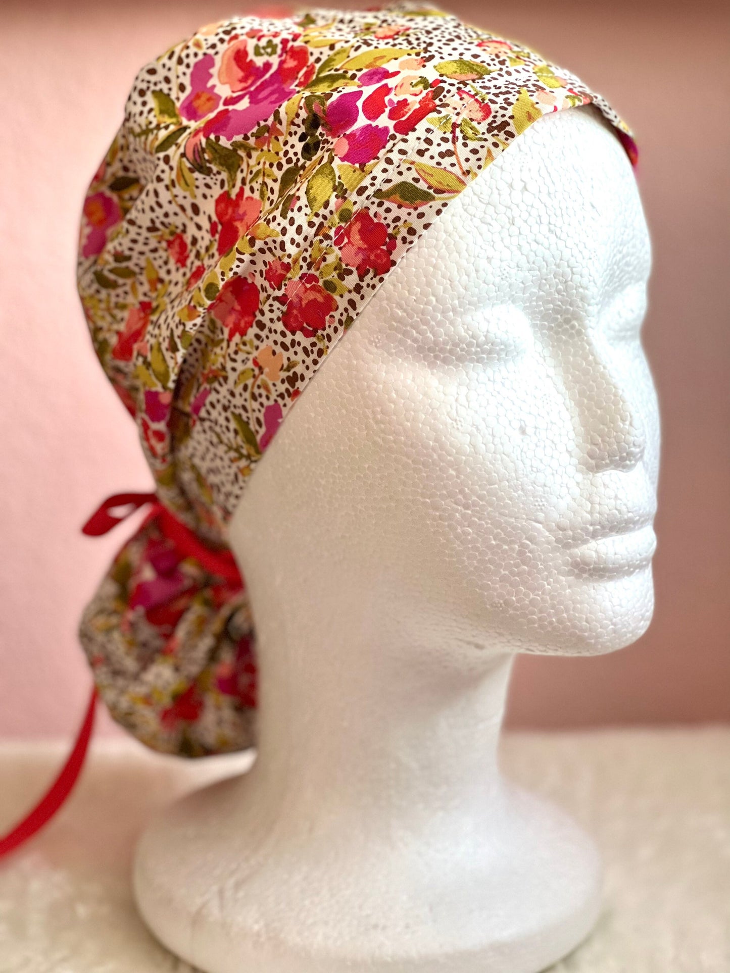 Crimson - Ponytail Cap