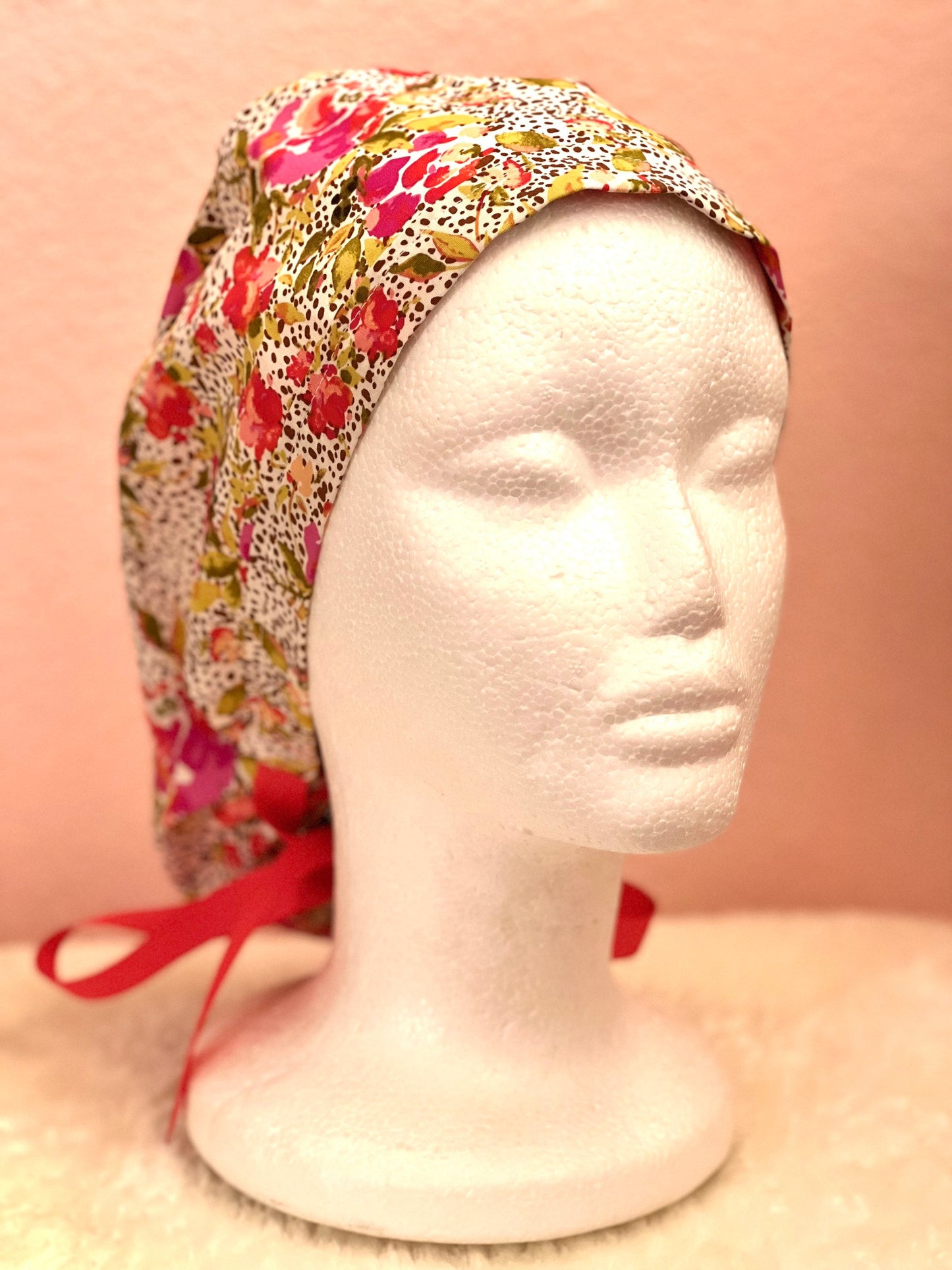 Crimson - Ponytail Cap