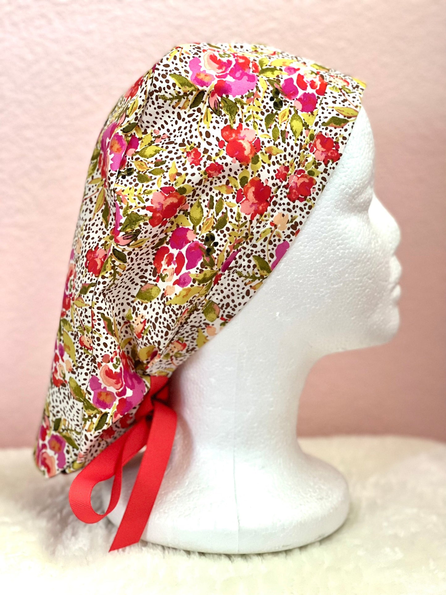 Crimson - Ponytail Cap