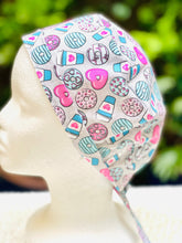 Load image into Gallery viewer, Pink Donuts and Latte - Skull Cap
