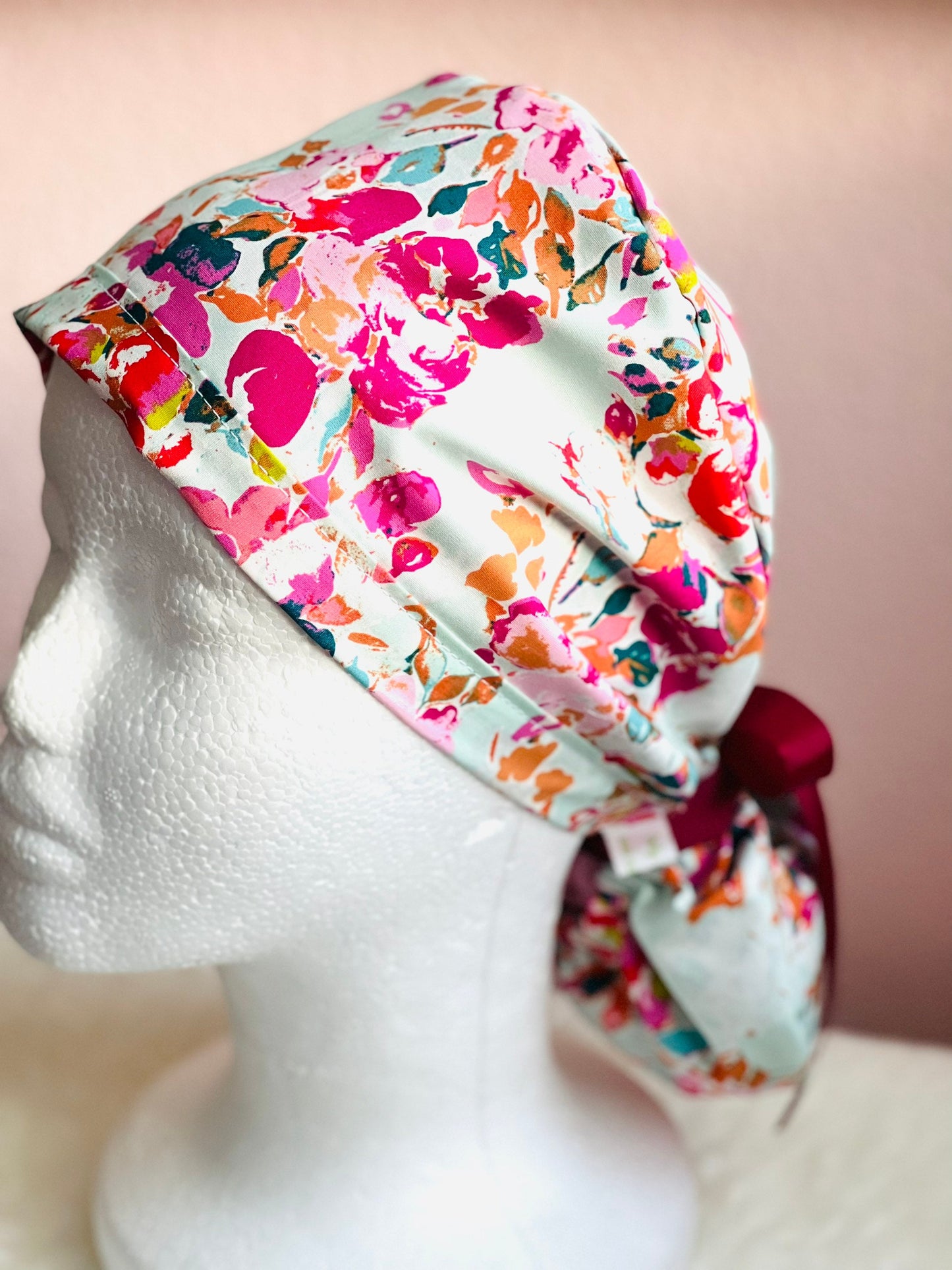 Watercolor Petal - Ponytail Cap