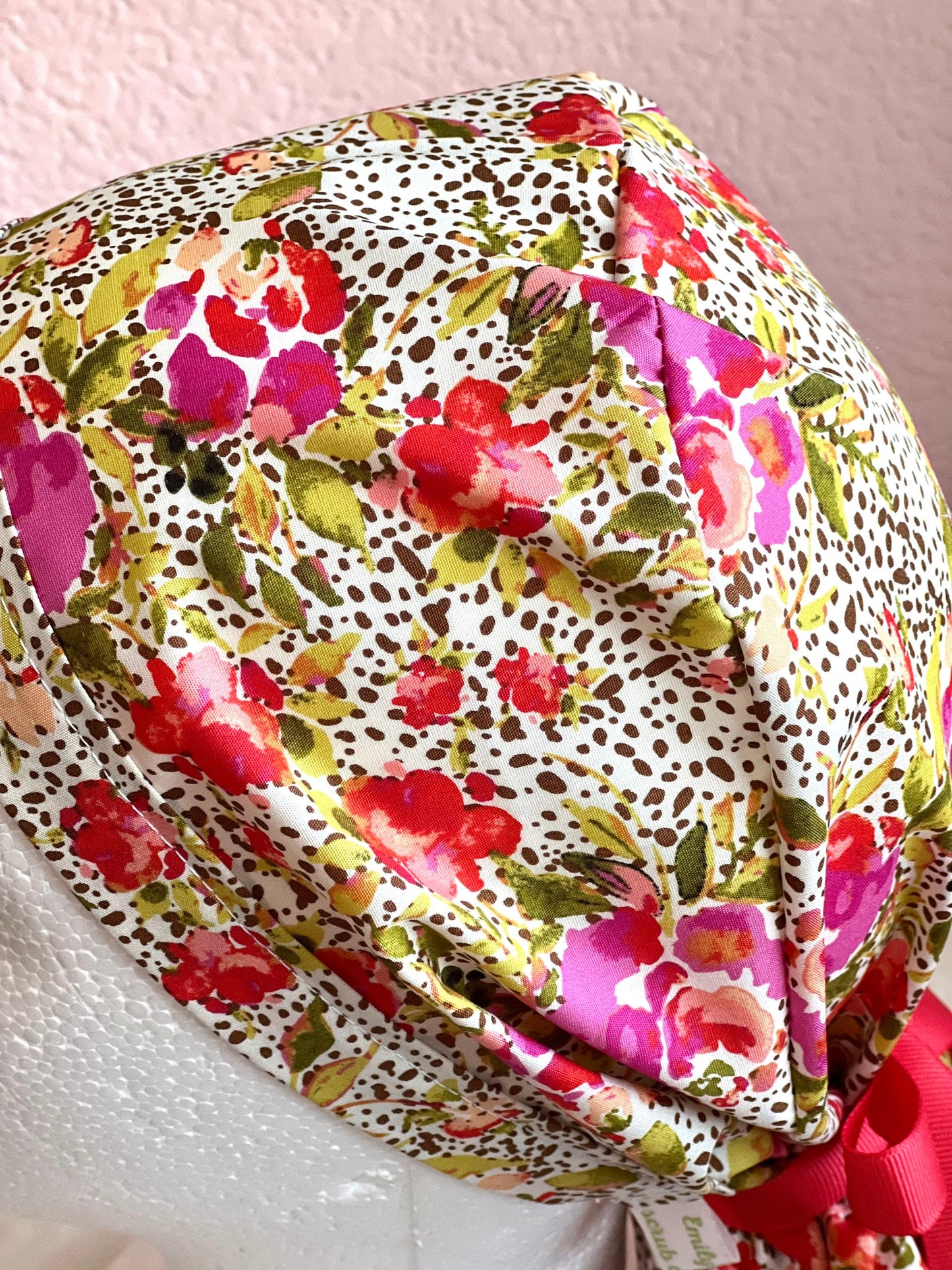 Crimson - Ponytail Cap