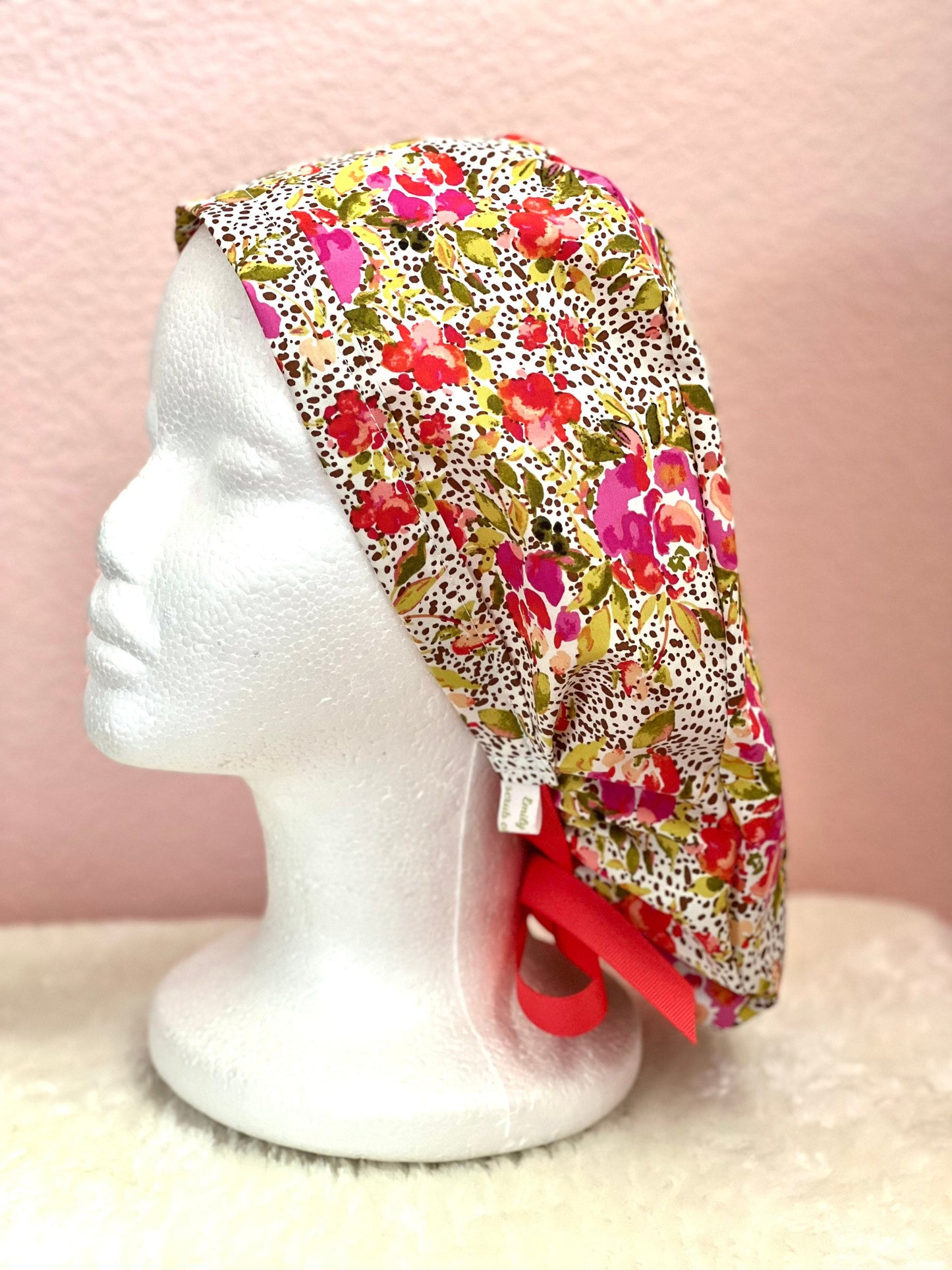 Crimson - Ponytail Cap