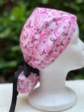 Load image into Gallery viewer, Breast Cancer Awareness (assorted) - Ponytail Cap
