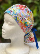 Load image into Gallery viewer, Paintbrush Blossom - Ponytail Cap
