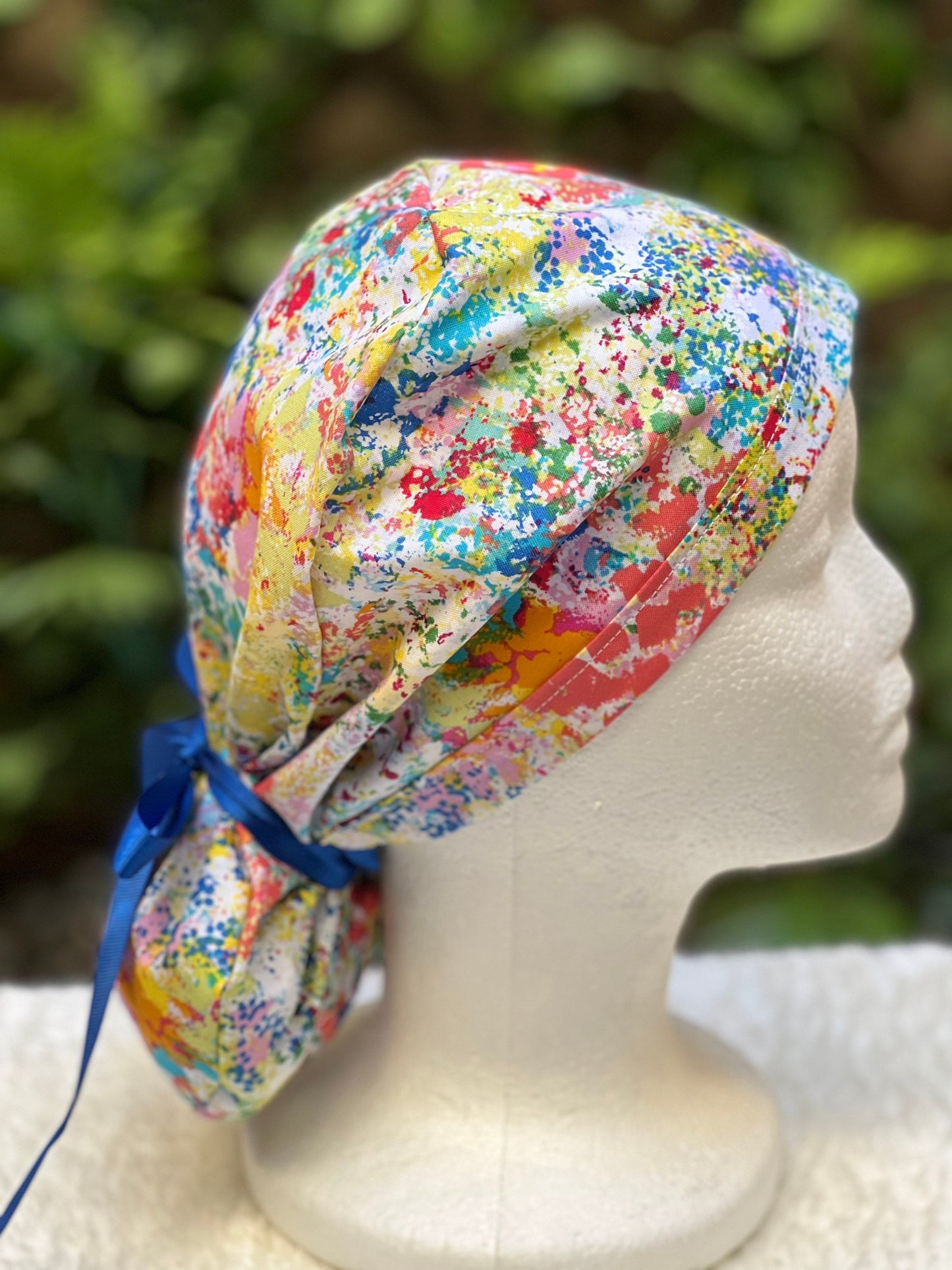Paintbrush Blossom - Ponytail Cap