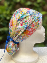 Load image into Gallery viewer, Paintbrush Blossom - Ponytail Cap
