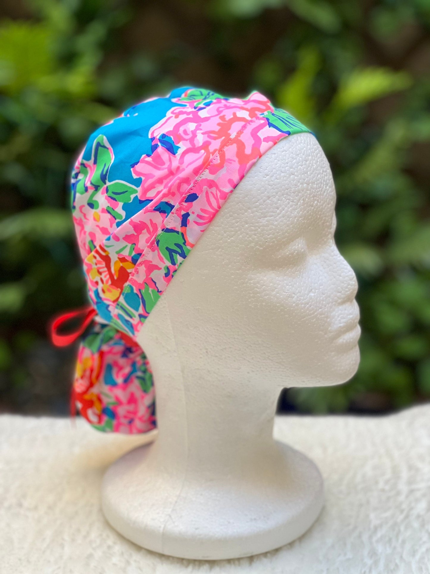 Mahogany Blossom - Ponytail Cap