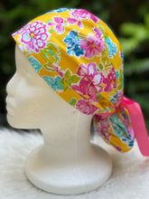 Load image into Gallery viewer, Pineapple Blossom - Ponytail Cap
