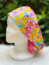 Load image into Gallery viewer, Pineapple Blossom - Ponytail Cap
