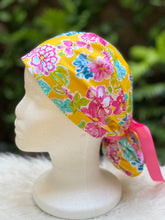 Load image into Gallery viewer, Pineapple Blossom - Ponytail Cap
