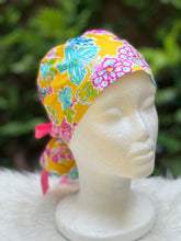 Load image into Gallery viewer, Pineapple Blossom - Ponytail Cap
