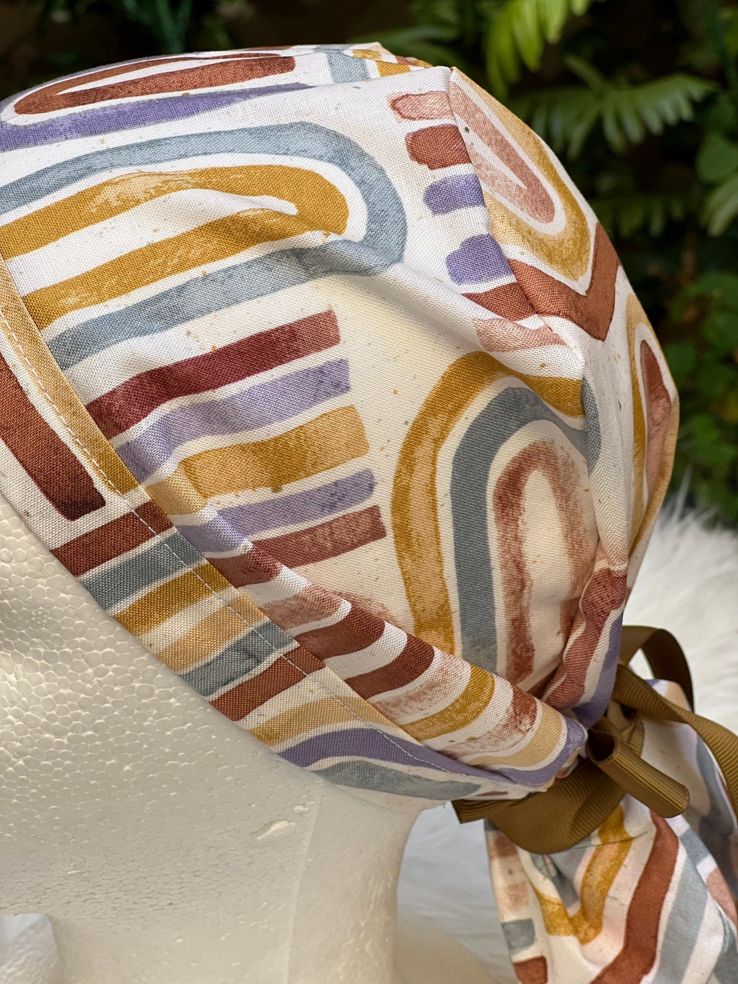 Caramel Ribbon - Ponytail Cap