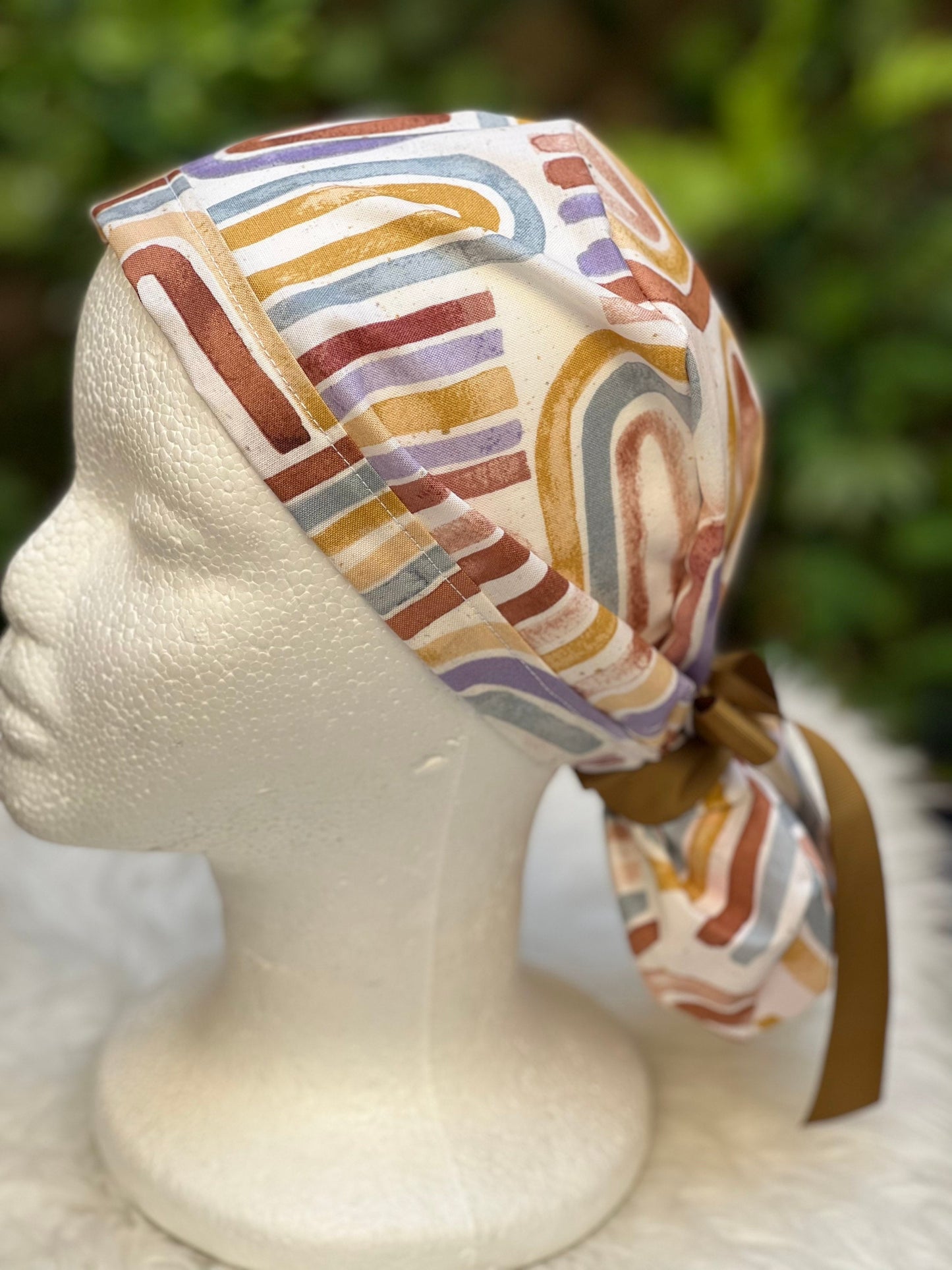 Caramel Ribbon - Ponytail Cap