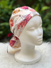 Load image into Gallery viewer, Floral Fuschia - Ponytail Cap
