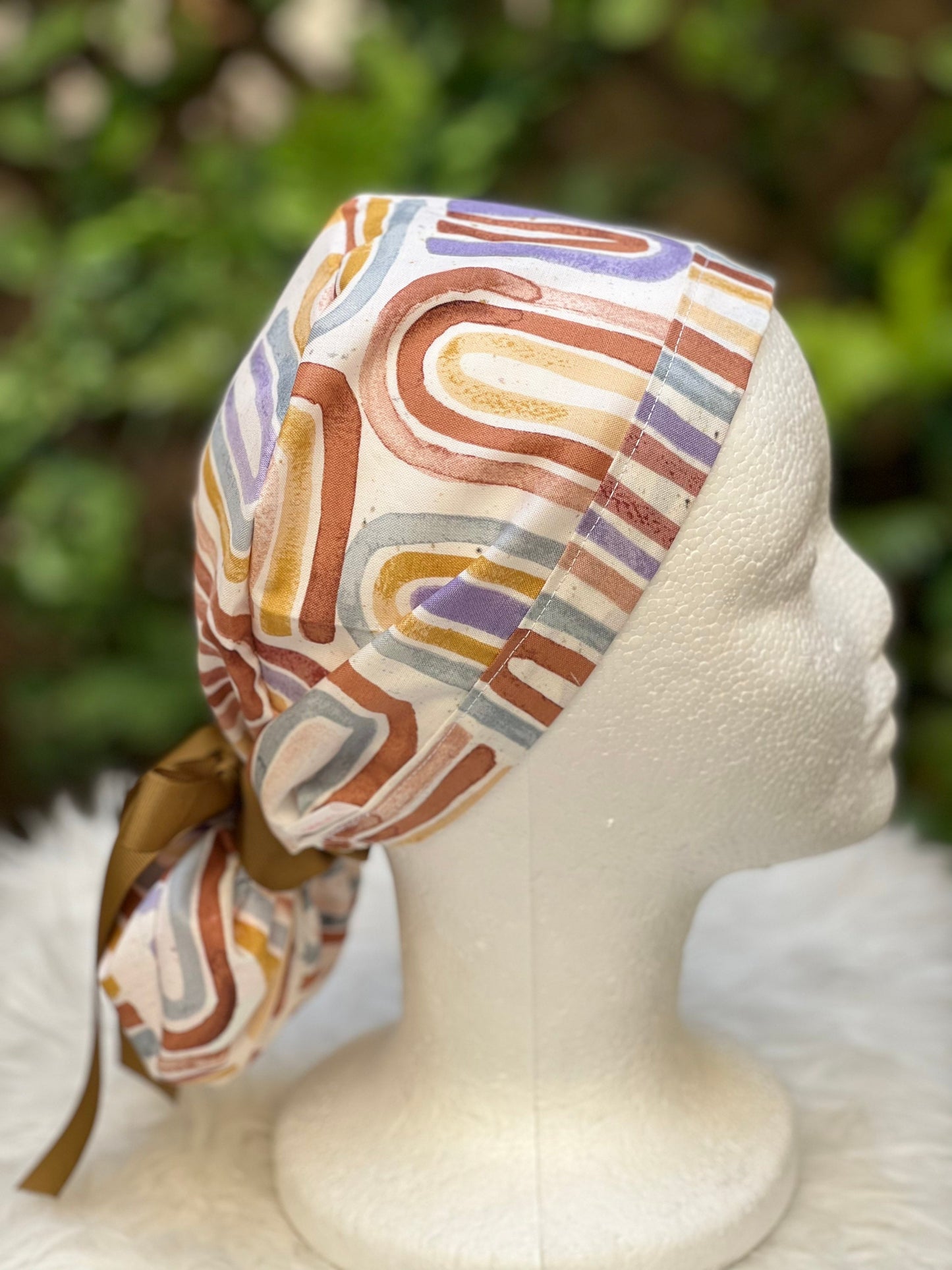 Caramel Ribbon - Ponytail Cap