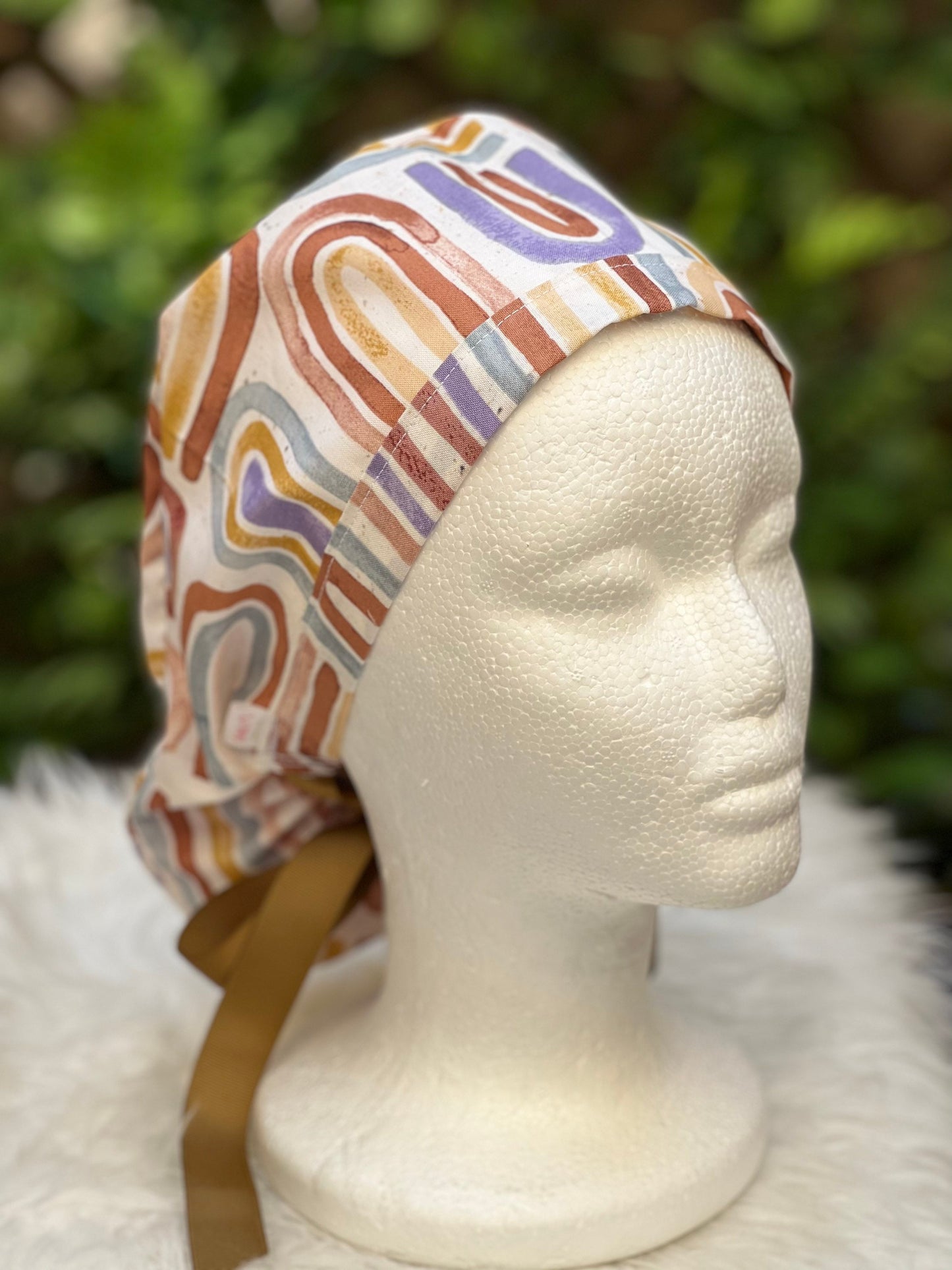 Caramel Ribbon - Ponytail Cap