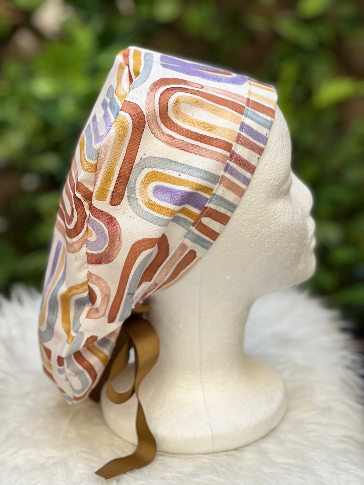 Caramel Ribbon - Ponytail Cap