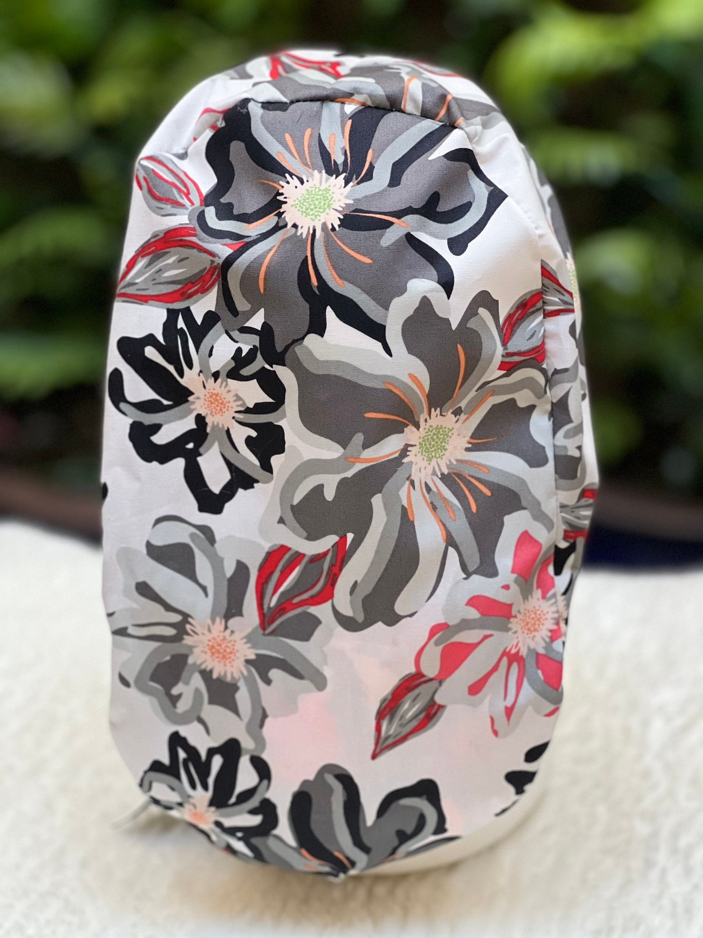 Charcoal Bloom - Ponytail Cap