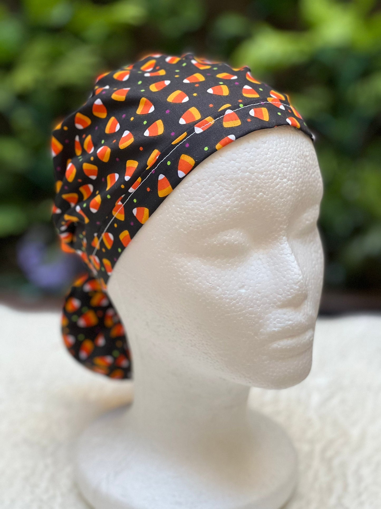 Candy Corn - Ponytail Cap