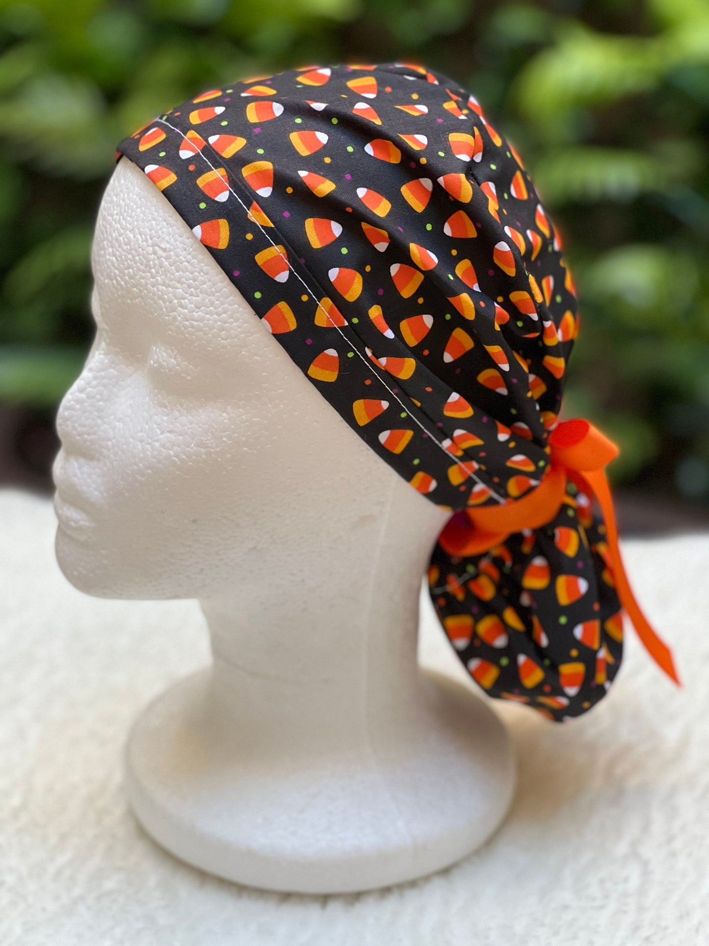 Candy Corn - Ponytail Cap