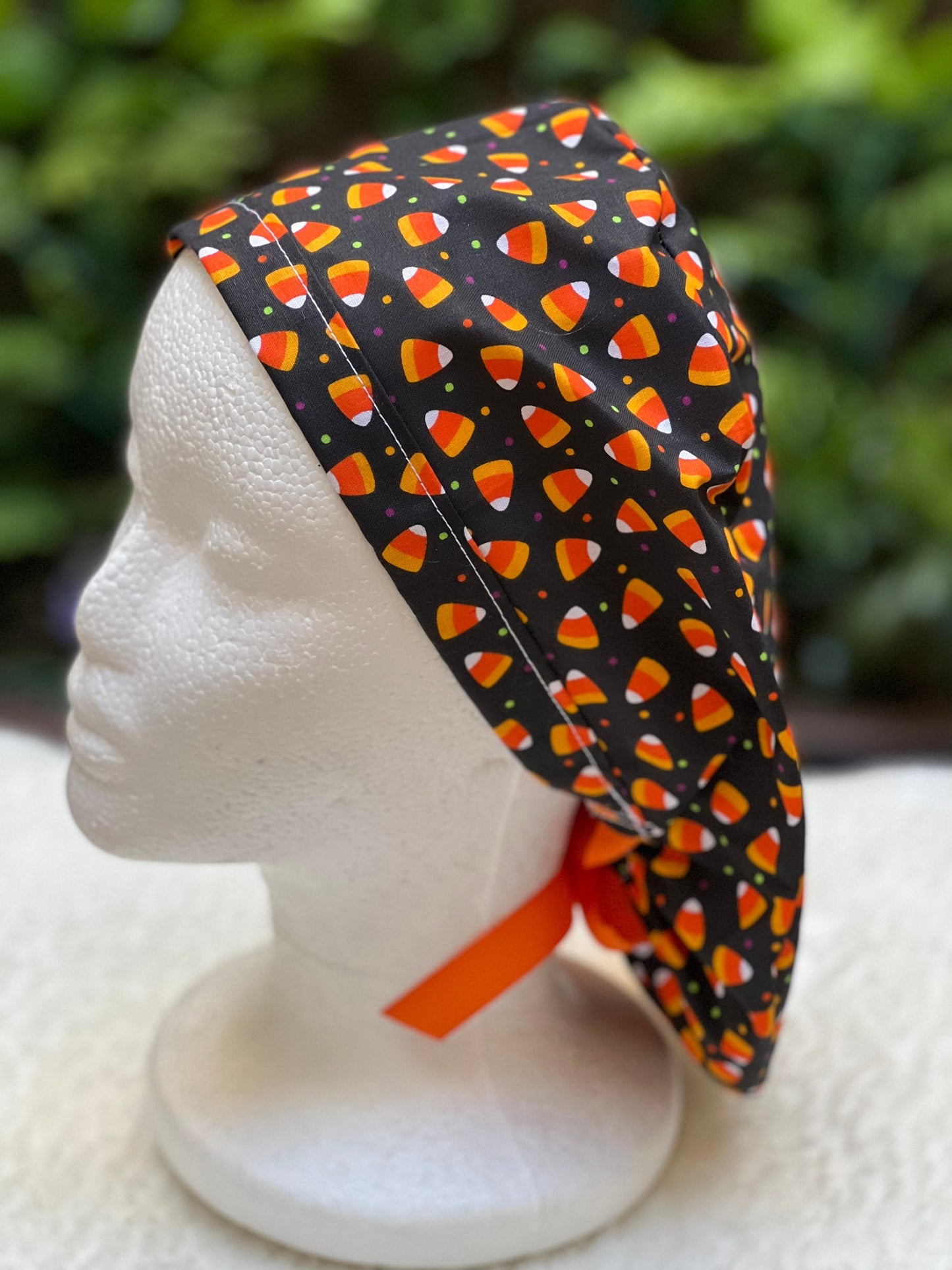 Candy Corn - Ponytail Cap