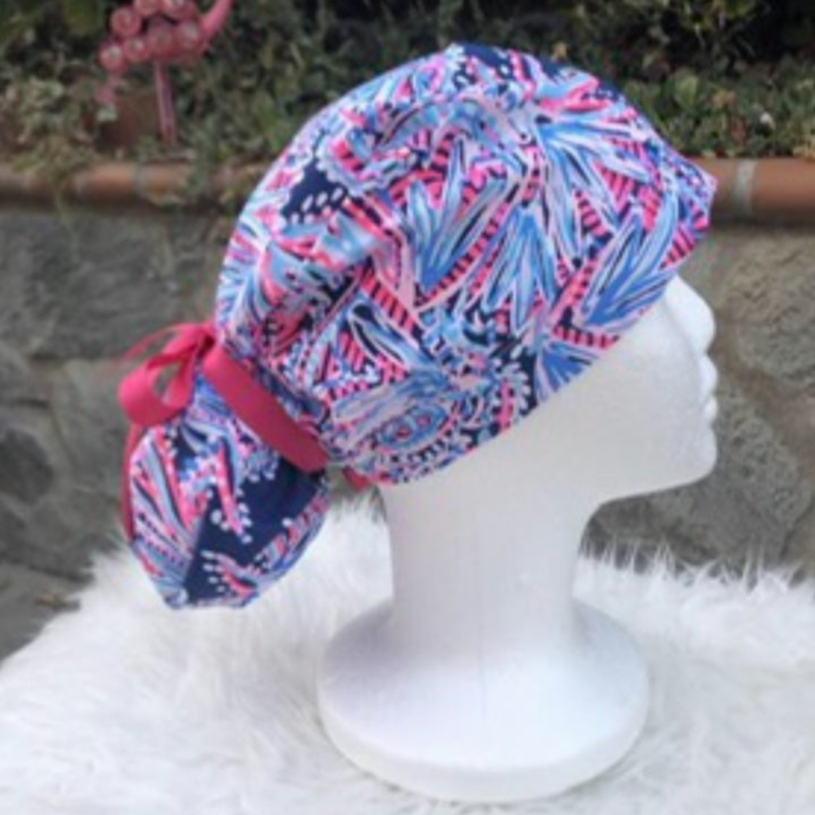 Aina Ponytail Scrub Cap