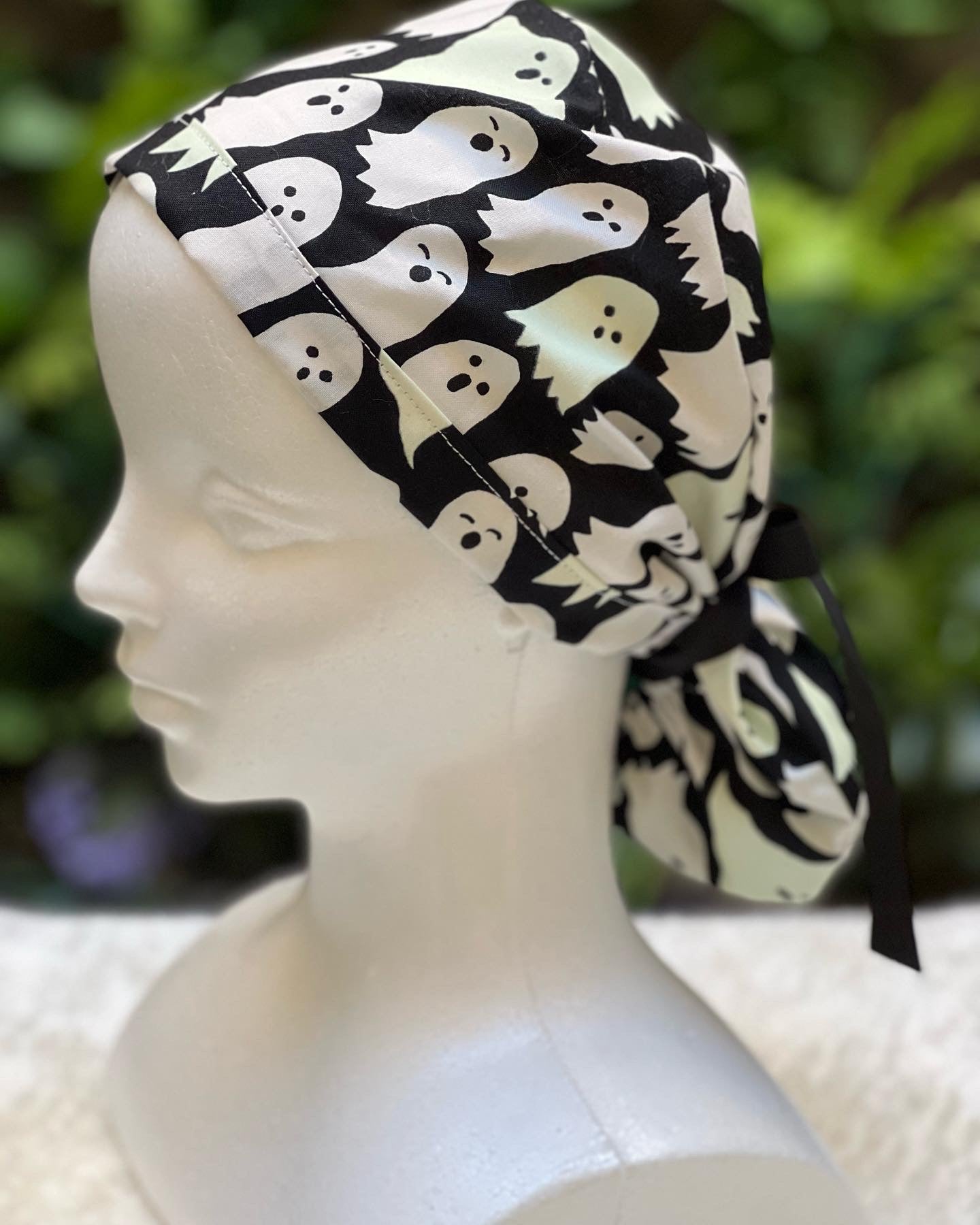 Glow in the dark Ghost Ponytail