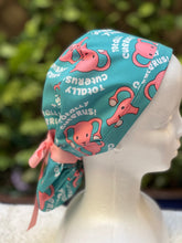 Load image into Gallery viewer, Totally Cuterus ponytail scrub cap
