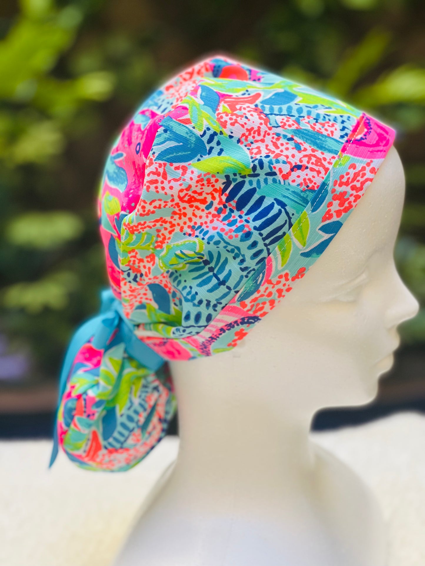 Muriel Ponytail Scrub Cap