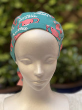 Load image into Gallery viewer, Totally Cuterus ponytail scrub cap
