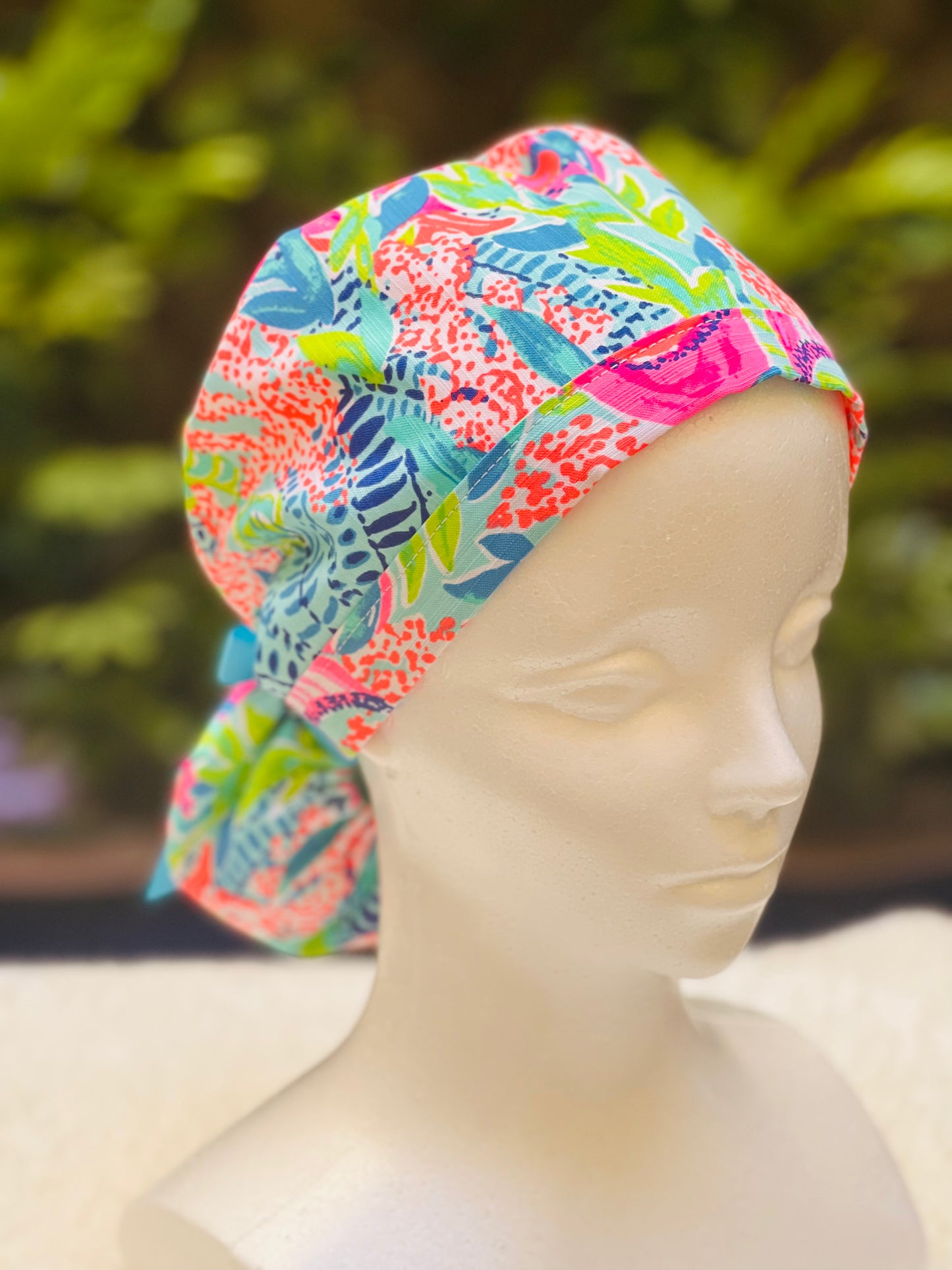 Muriel Ponytail Scrub Cap