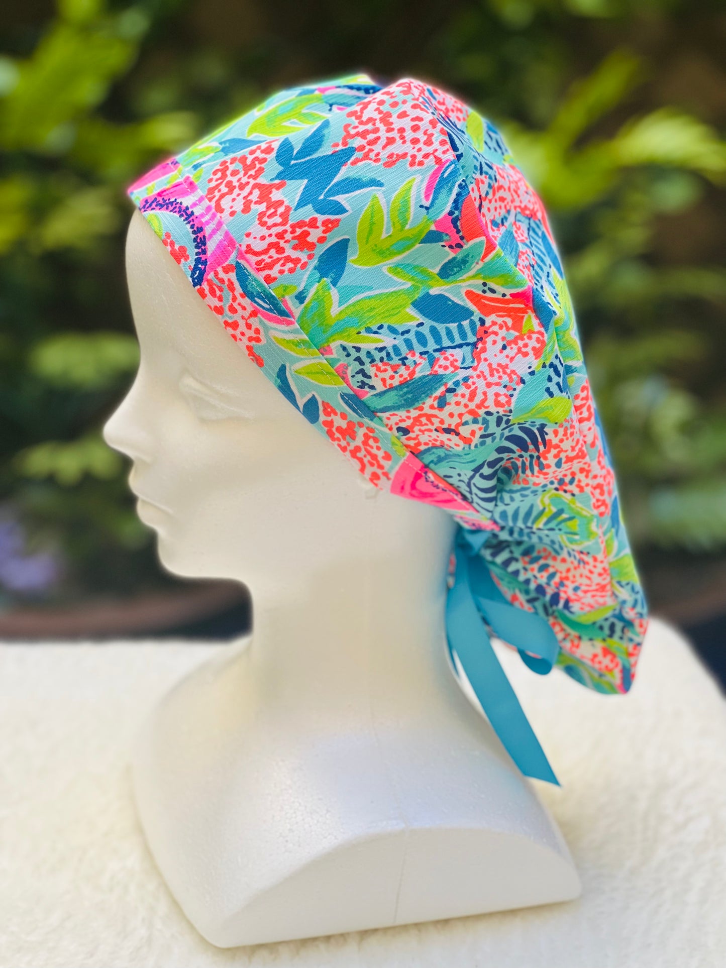 Muriel Ponytail Scrub Cap