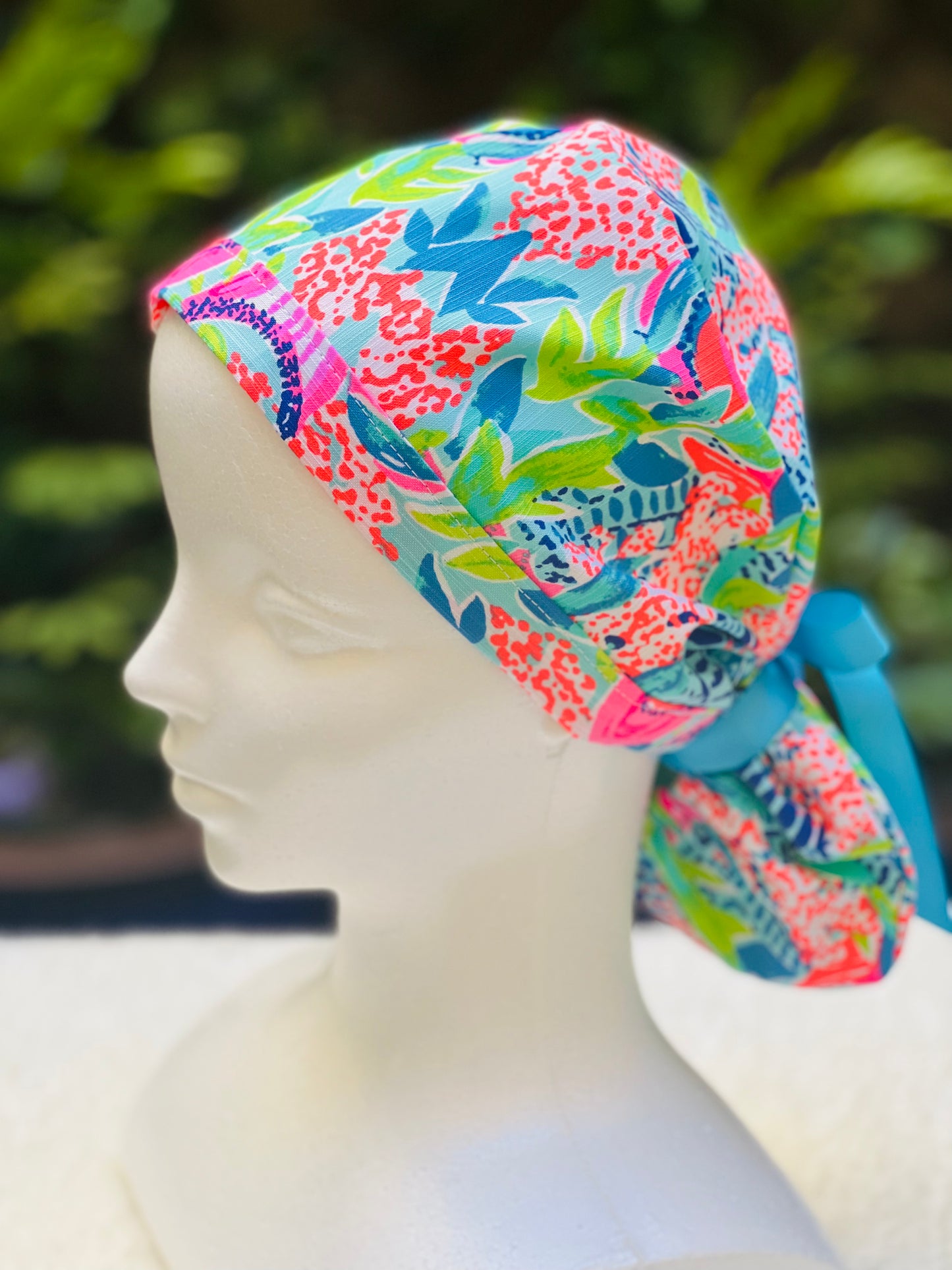 Muriel Ponytail Scrub Cap