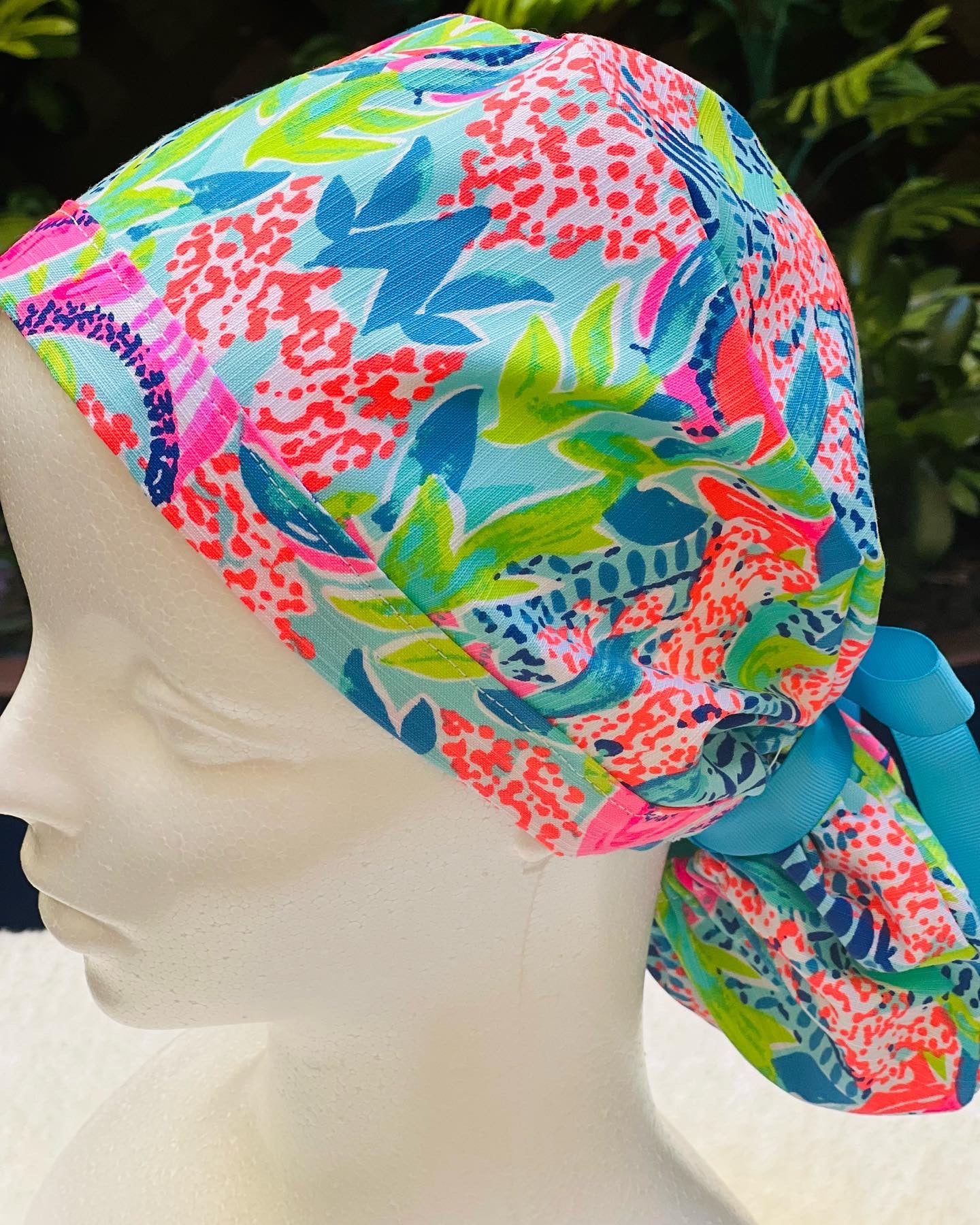 Muriel Ponytail Scrub Cap