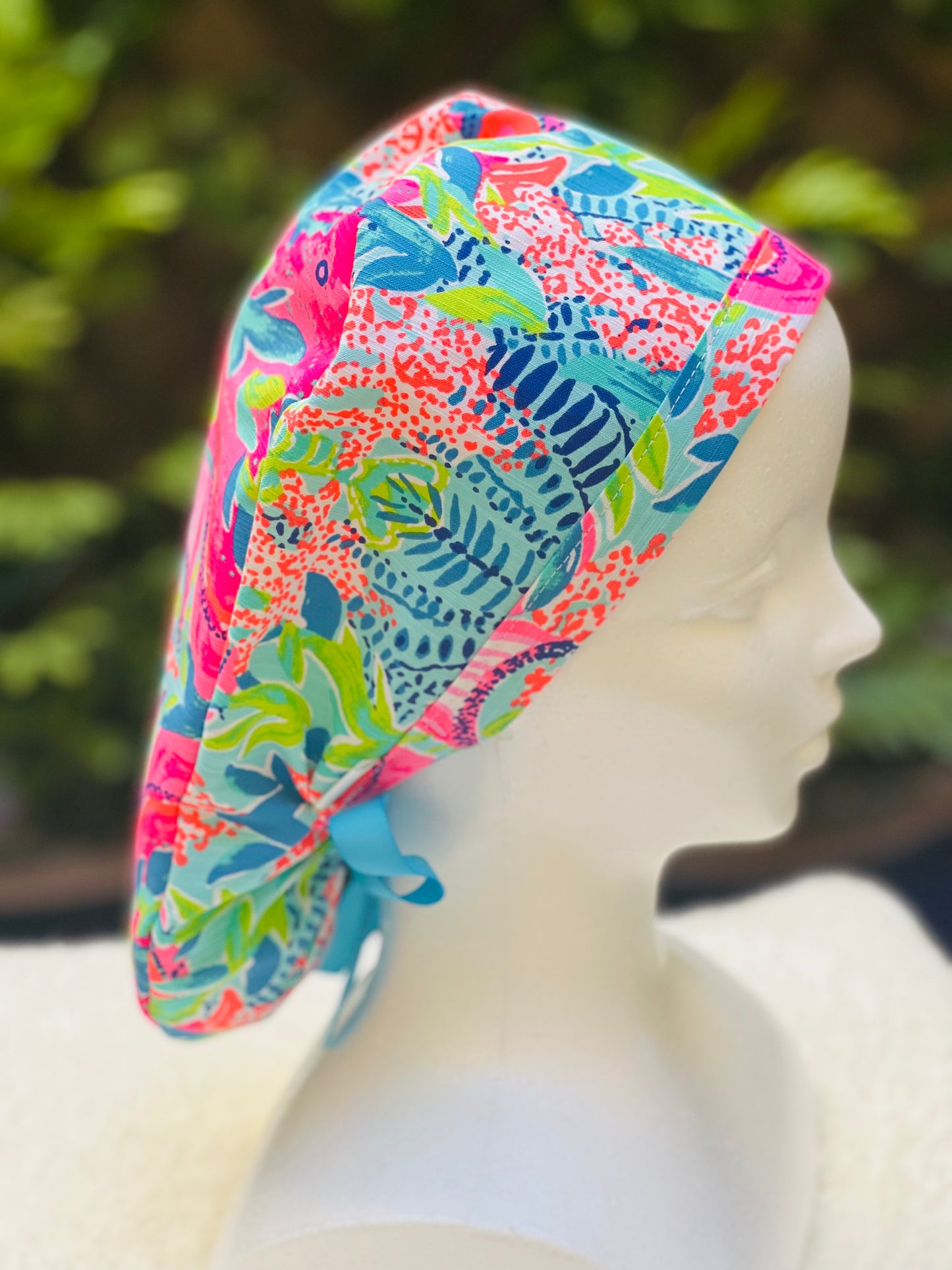 Muriel Ponytail Scrub Cap