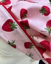 Load image into Gallery viewer, Strawberry bouffant cap

