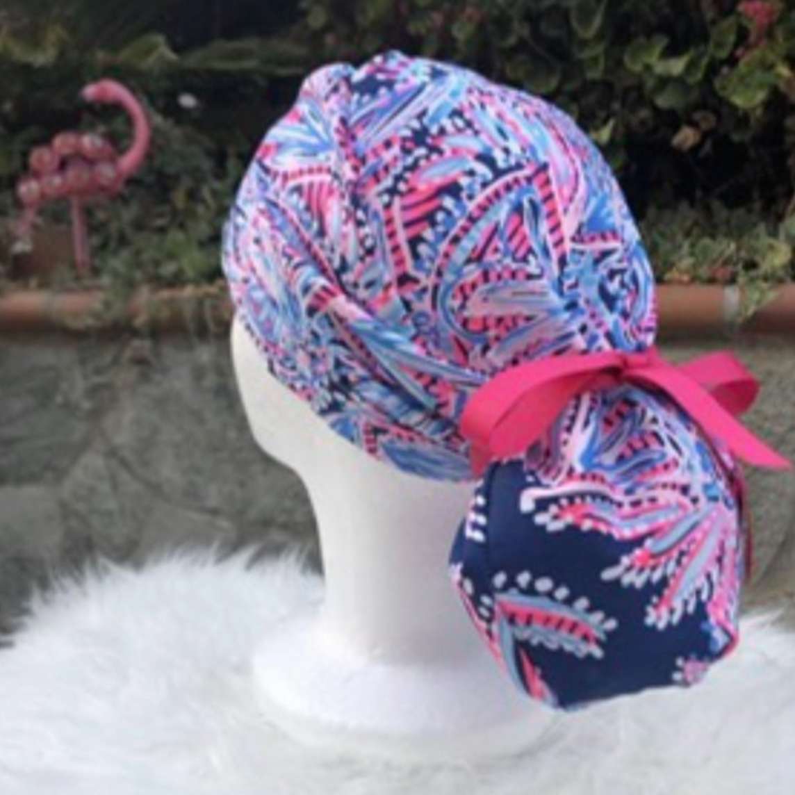 Aina Ponytail Scrub Cap