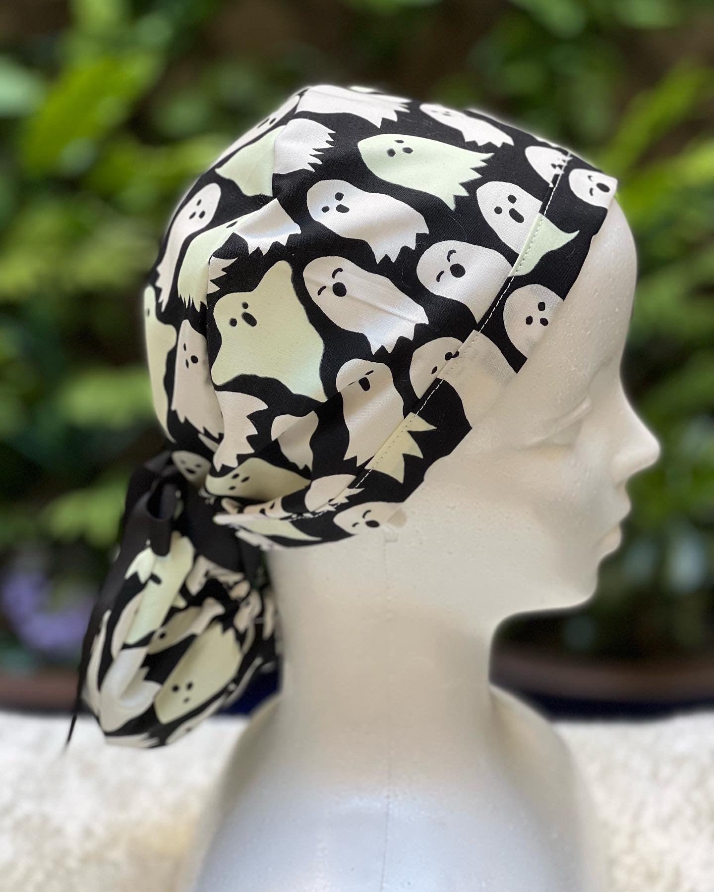 Glow in the dark Ghost Ponytail