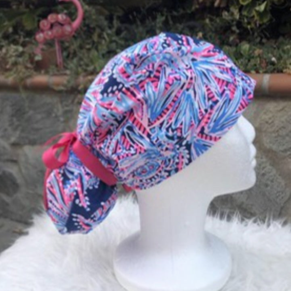 Aina Ponytail Scrub Cap