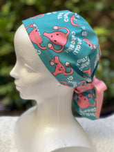 Load image into Gallery viewer, Totally Cuterus ponytail scrub cap
