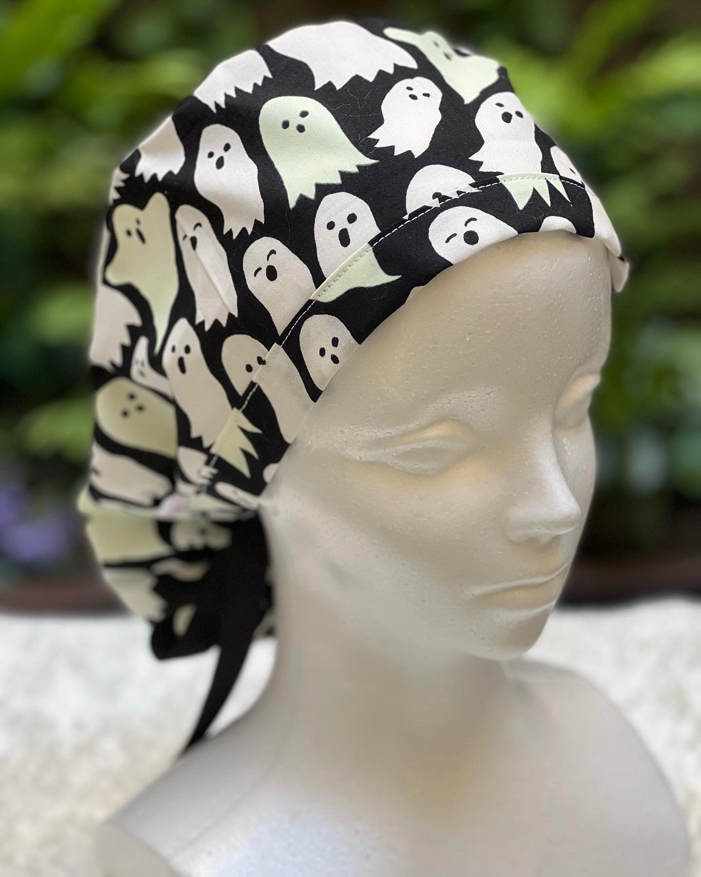 Glow in the dark Ghost Ponytail