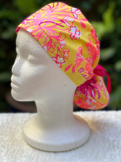 Jasmin Ponytail Scrub Cap